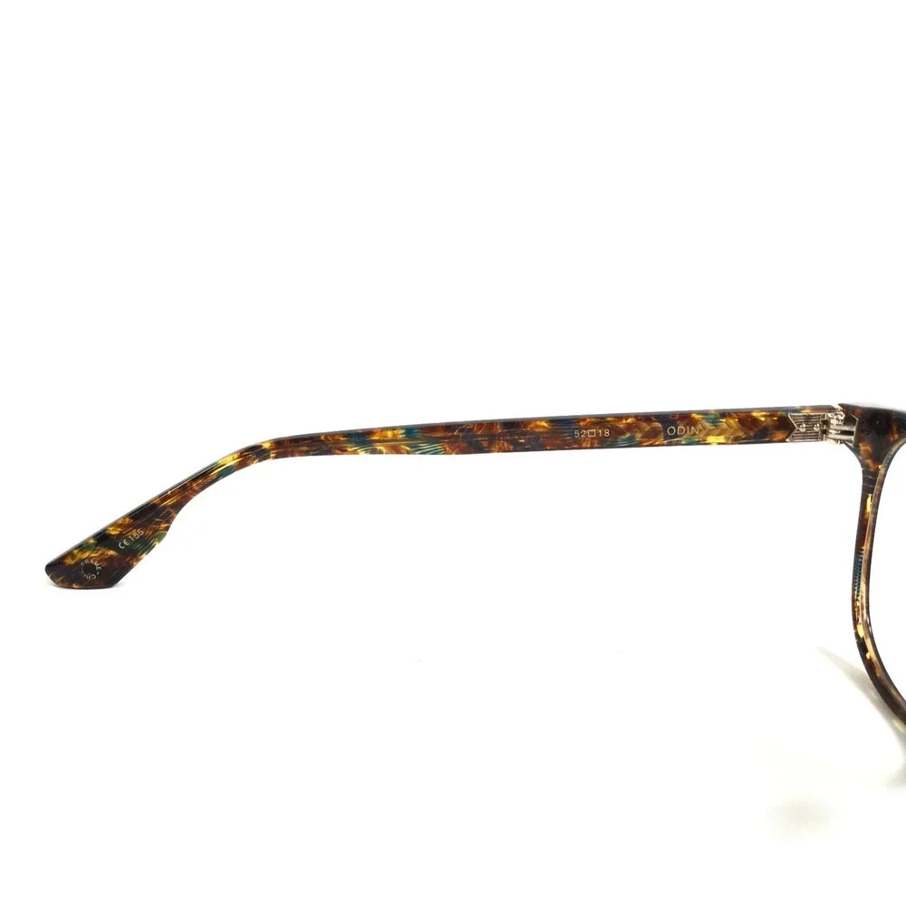 Krewe Eyeglasses Frames ODIN Tortoise Brown Square Full Rim 52-18-135